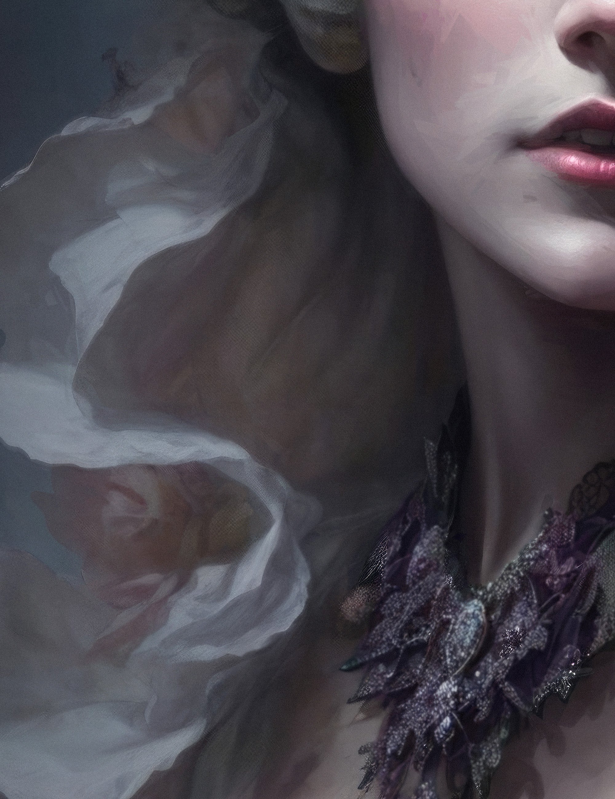 Vampire's Daughter - Fine Art Giclee Print