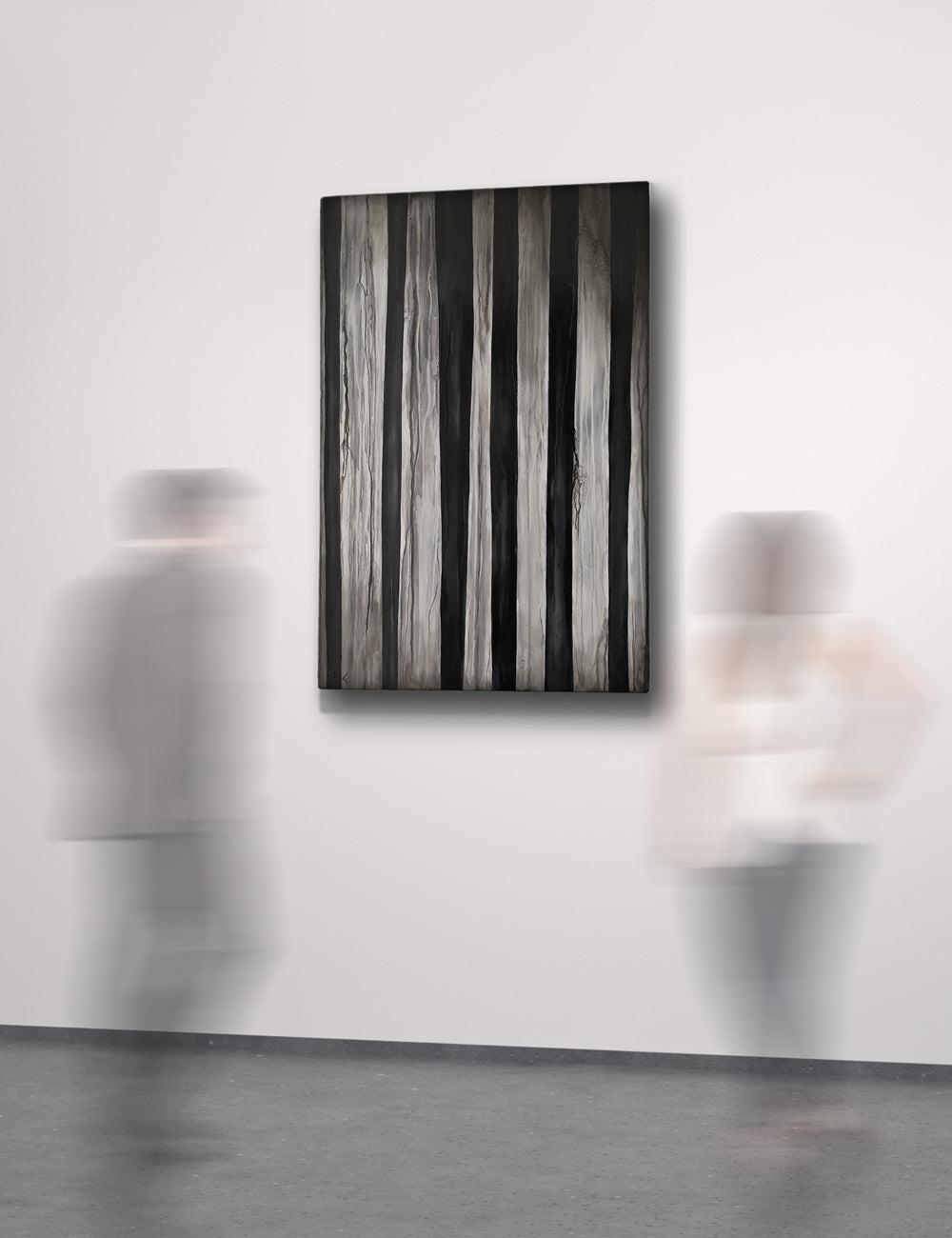 Asylum Wallpaper No. 1 - Original Painting on Canvas