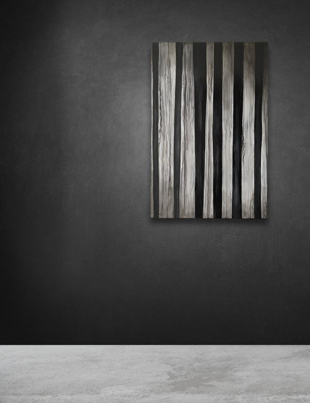 Asylum Wallpaper No. 1 - Original Painting on Canvas