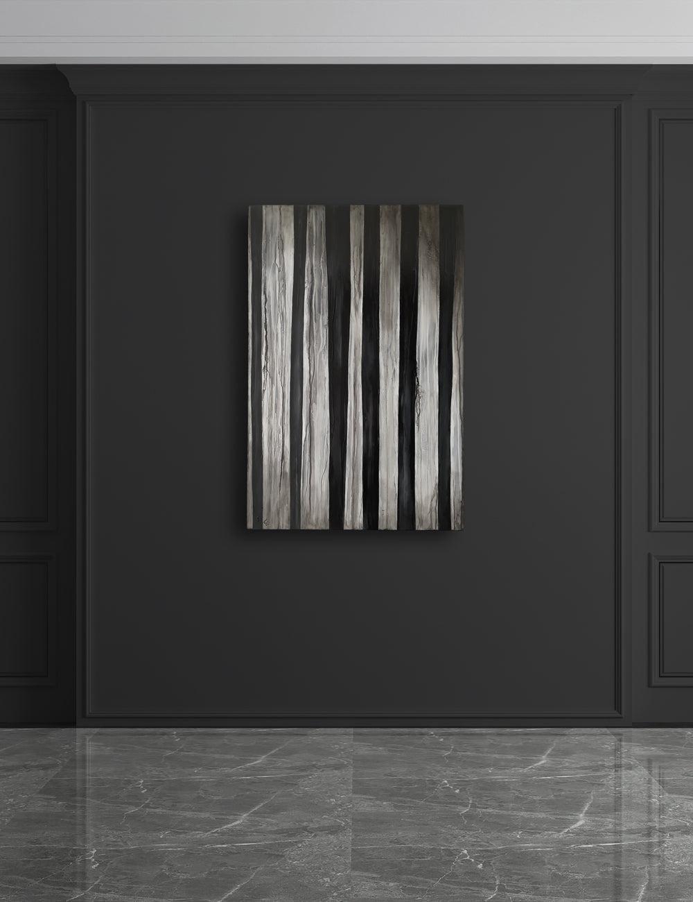 Asylum Wallpaper No. 1 - Original Painting on Canvas
