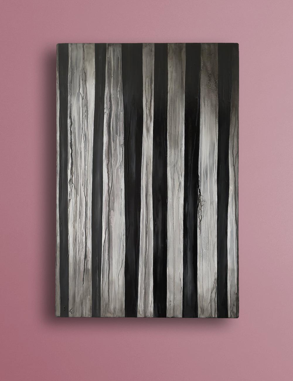 Asylum Wallpaper No. 1 - Original Painting on Canvas