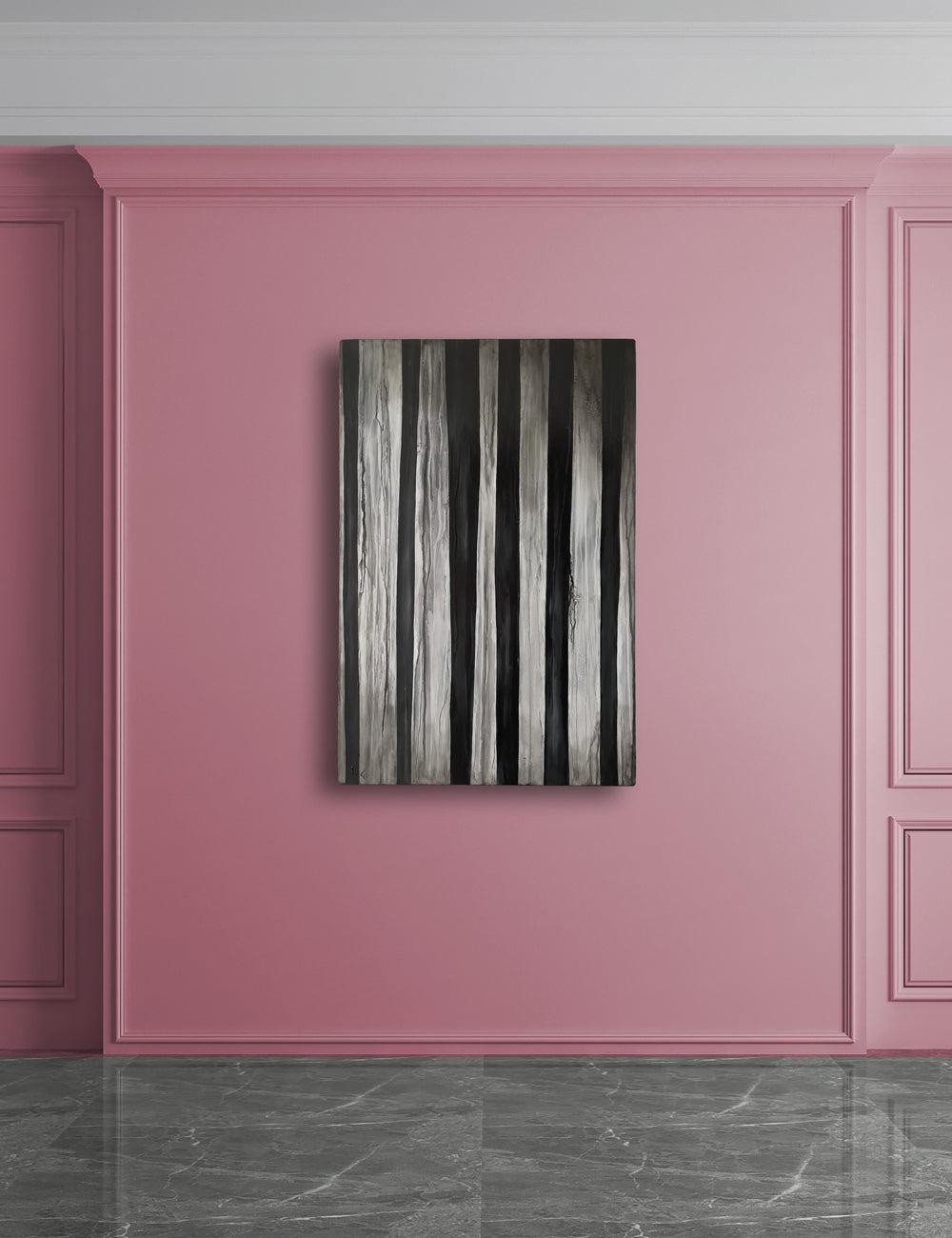 Asylum Wallpaper No. 1 - Original Painting on Canvas