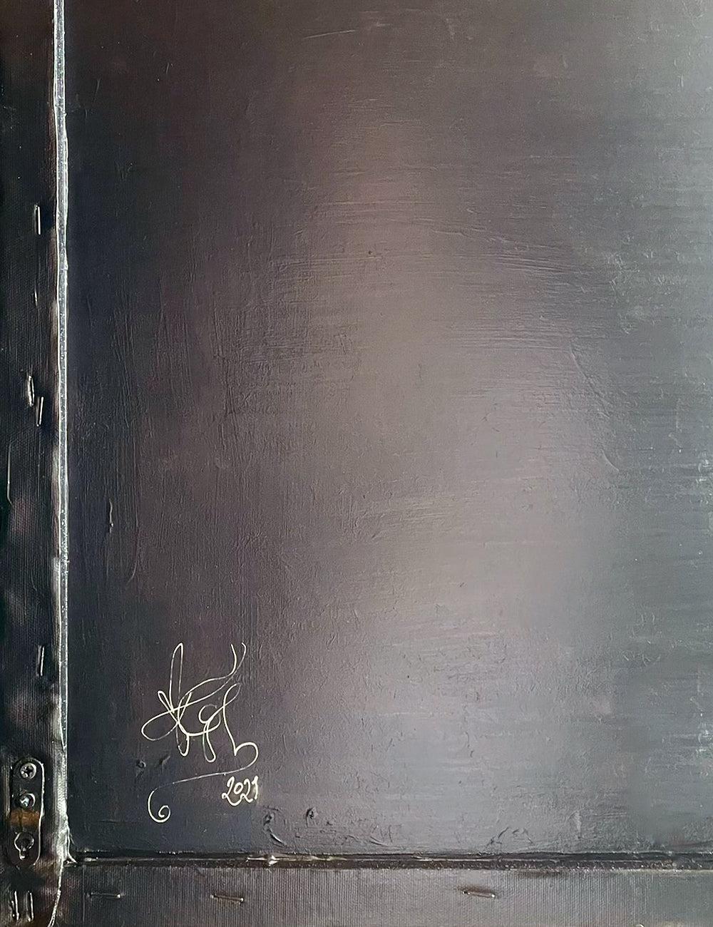 Asylum Wallpaper No. 1 - Original Painting on Canvas