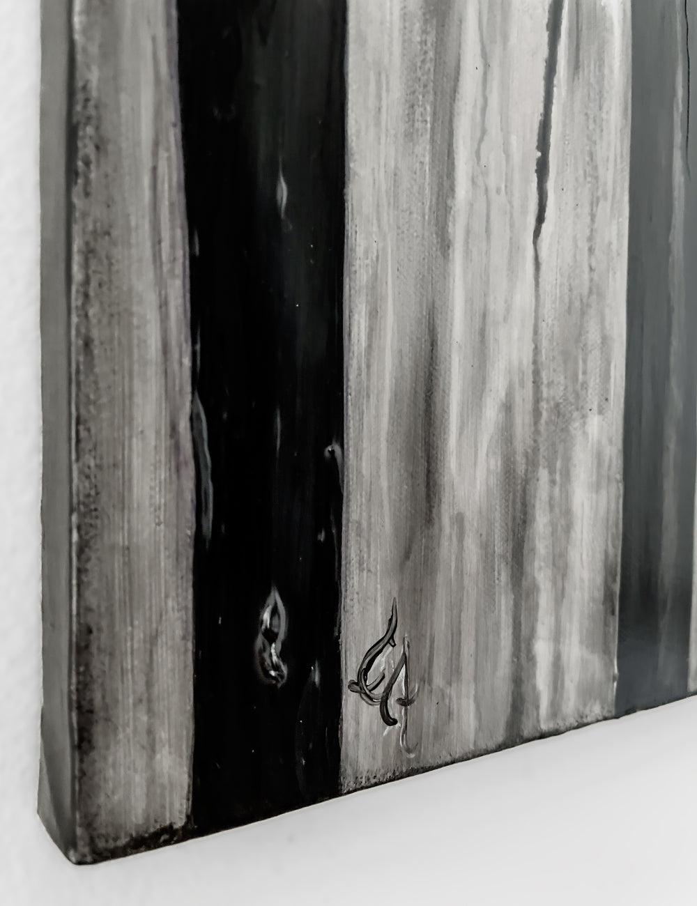 Asylum Wallpaper No. 1 - Original Painting on Canvas