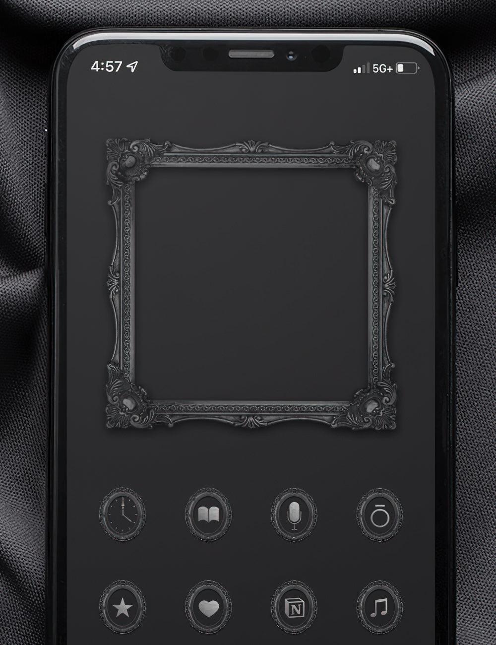 Rococo Gothic Theme iOS Icon Pack