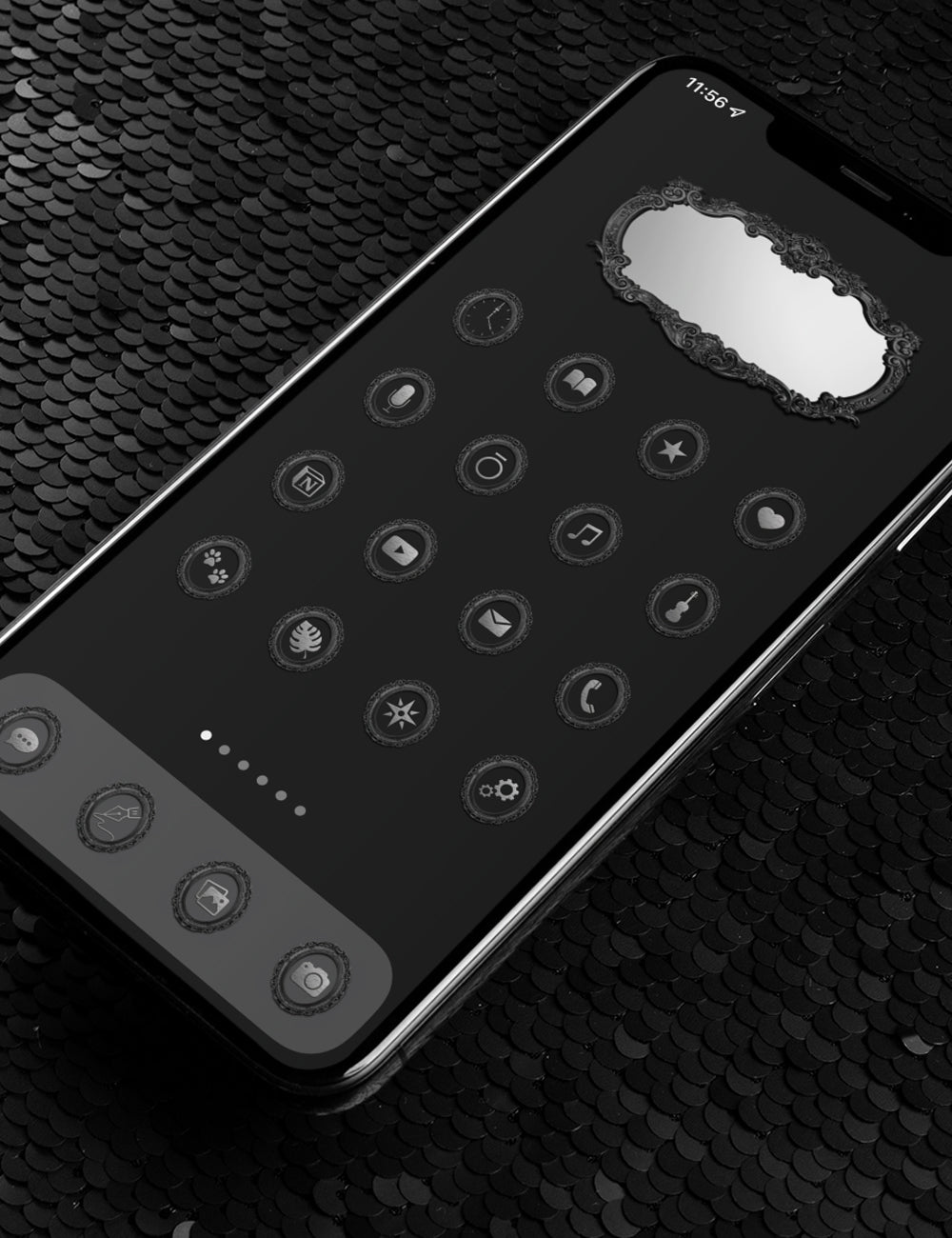 Rococo Gothic Theme iOS Icon Pack