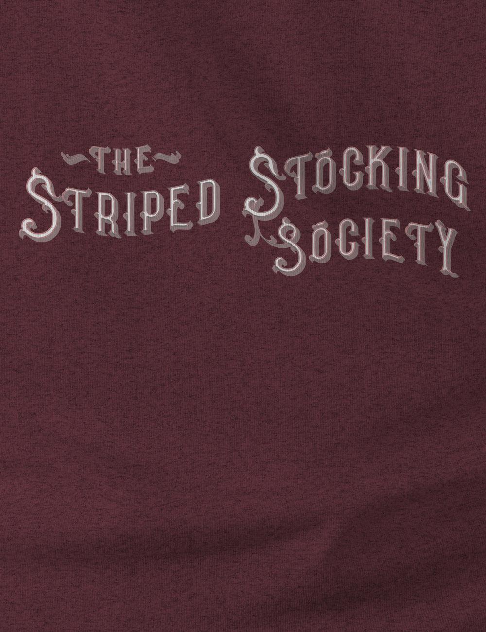 Striped Stocking Society TriBlend Premium Tee | Double Sided | Unisex