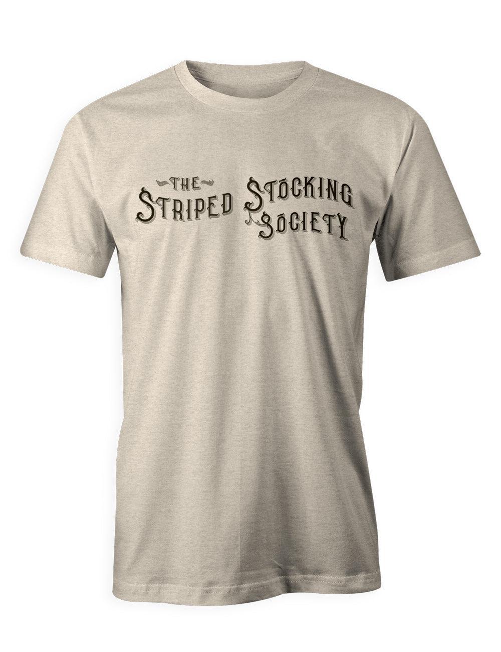 Striped Stocking Society TriBlend Premium Tee | Double Sided | Unisex