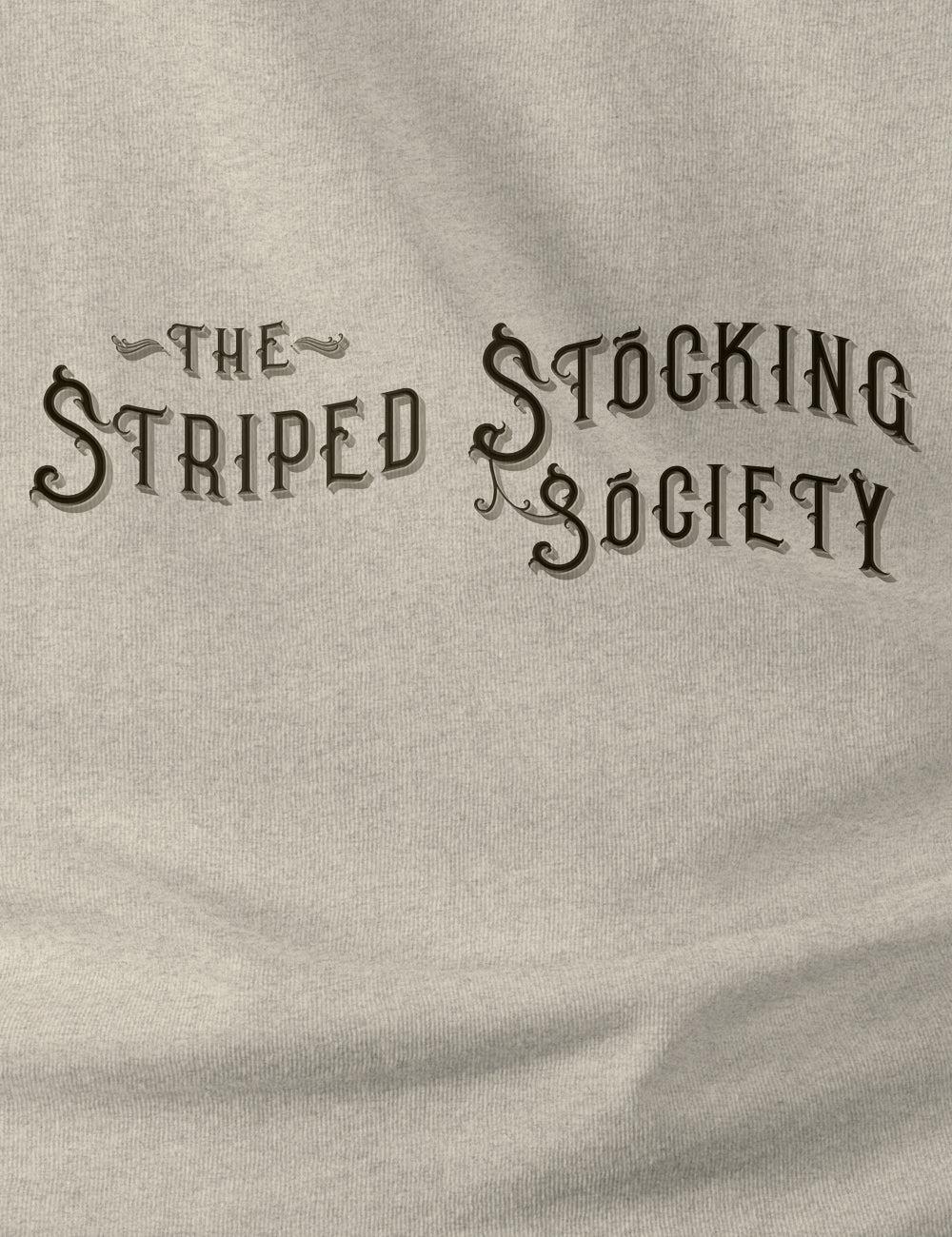 Striped Stocking Society TriBlend Premium Tee | Double Sided | Unisex