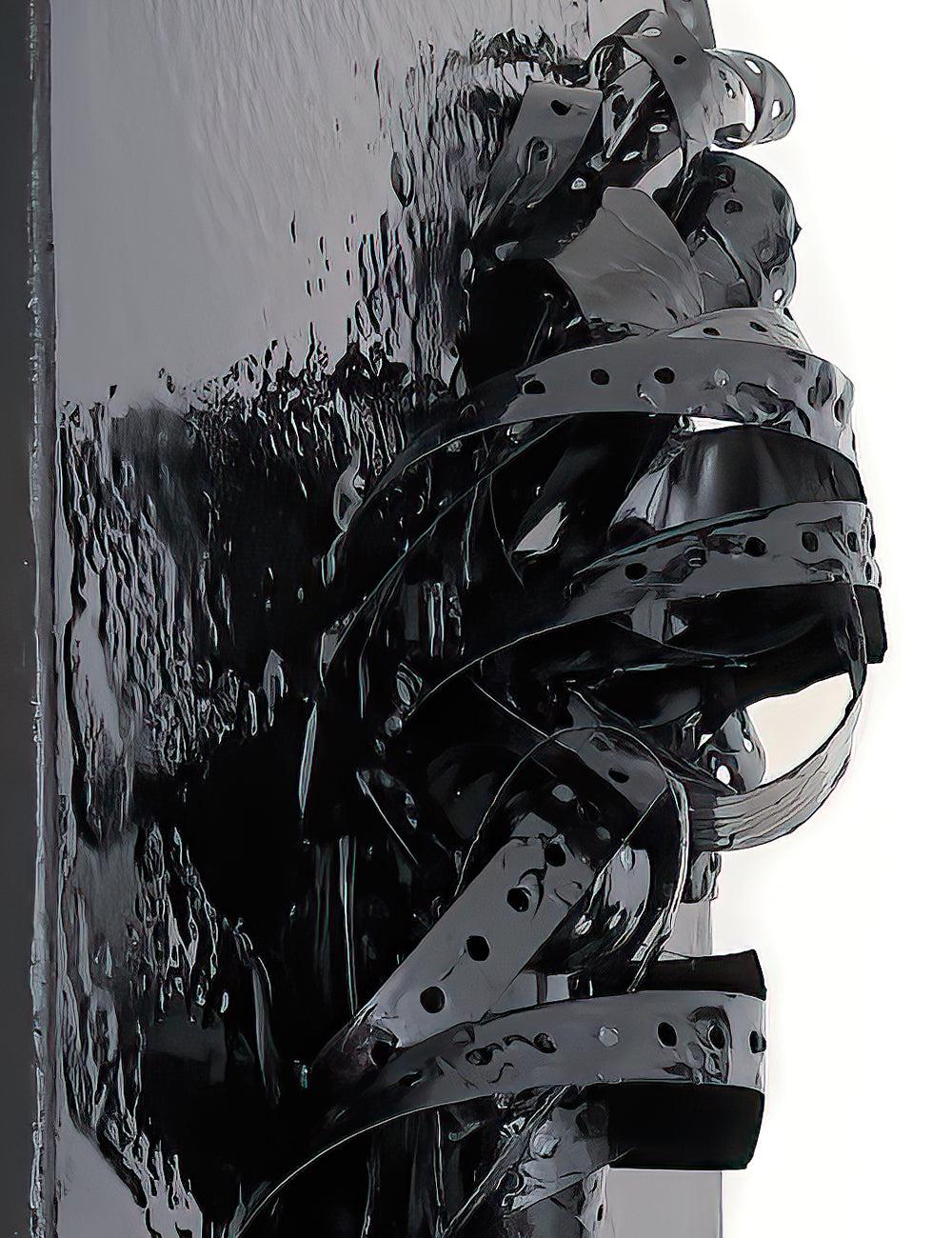 You'll Be Just Fine - Sculptural Mixed Media Canvas
