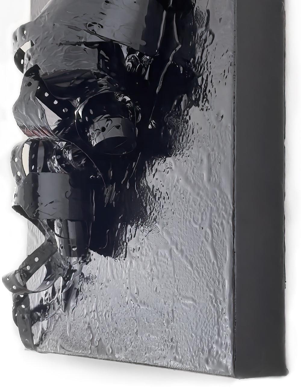 You'll Be Just Fine - Sculptural Mixed Media Canvas