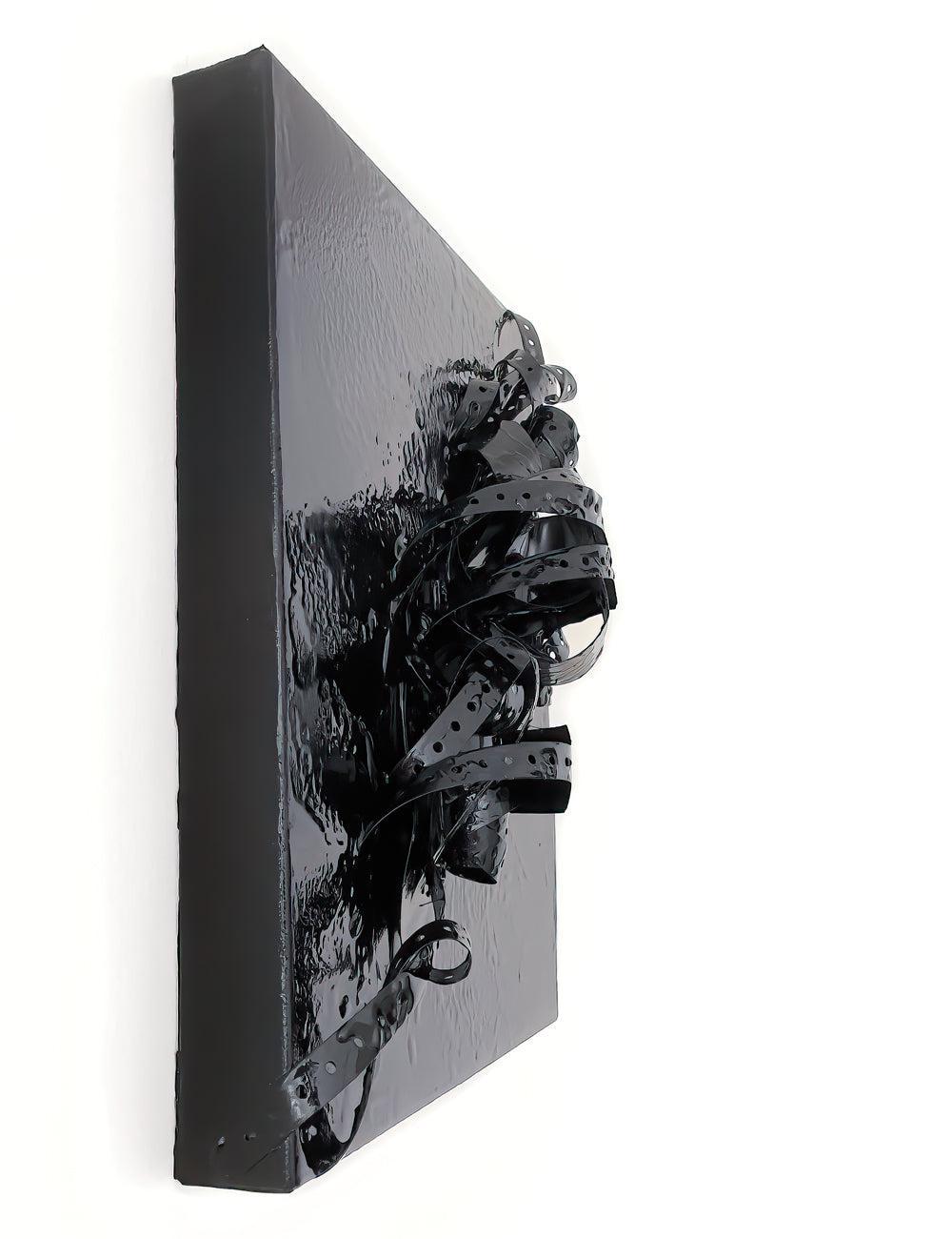 You'll Be Just Fine - Sculptural Mixed Media Canvas