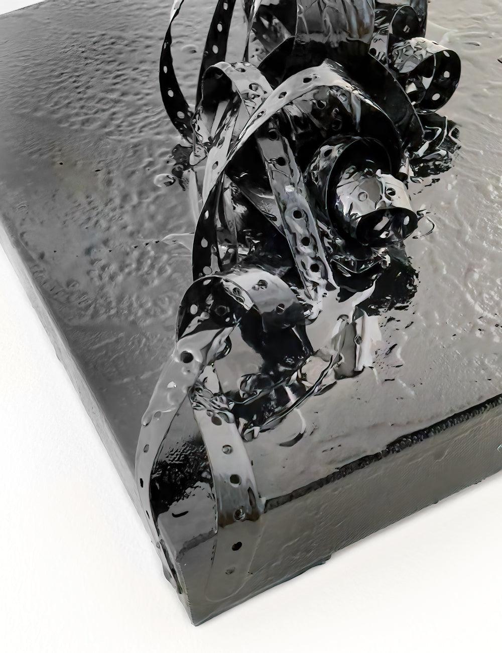 You'll Be Just Fine - Sculptural Mixed Media Canvas