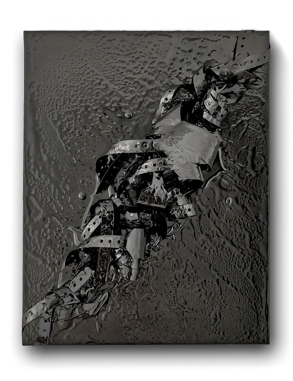 You'll Be Just Fine - Sculptural Mixed Media Canvas