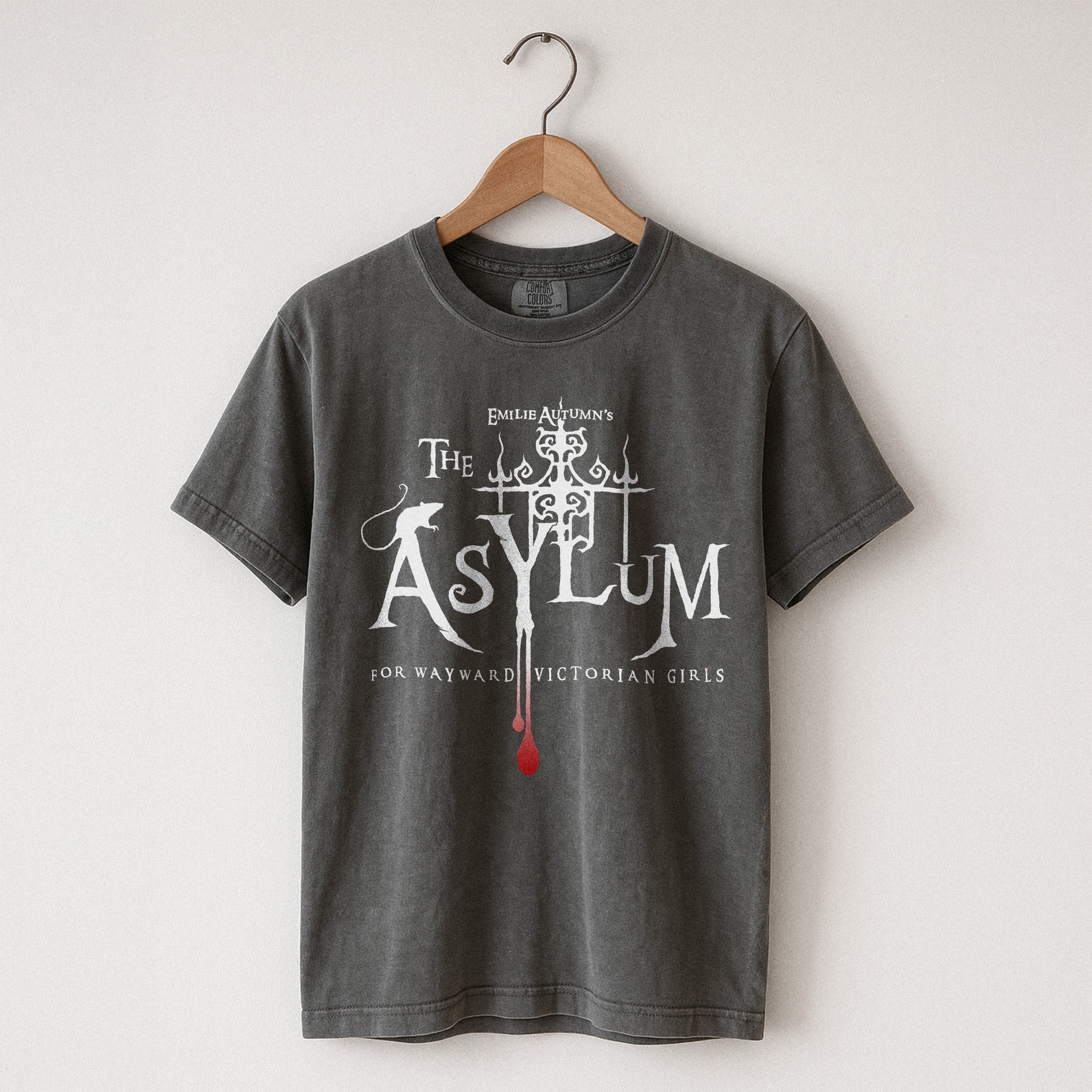Asylum Logo Tee - Double Sided – The Asylum Emporium