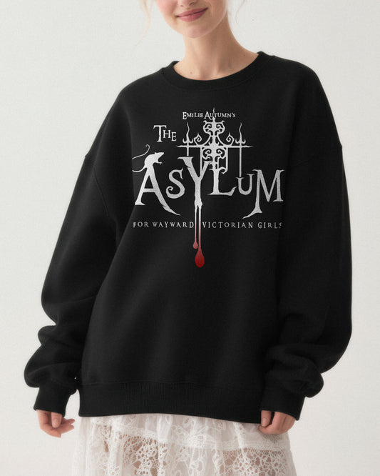 Asylum Logo Sweatshirt - Double Sided