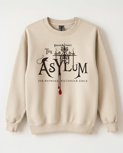 Asylum Logo Sweatshirt - Double Sided