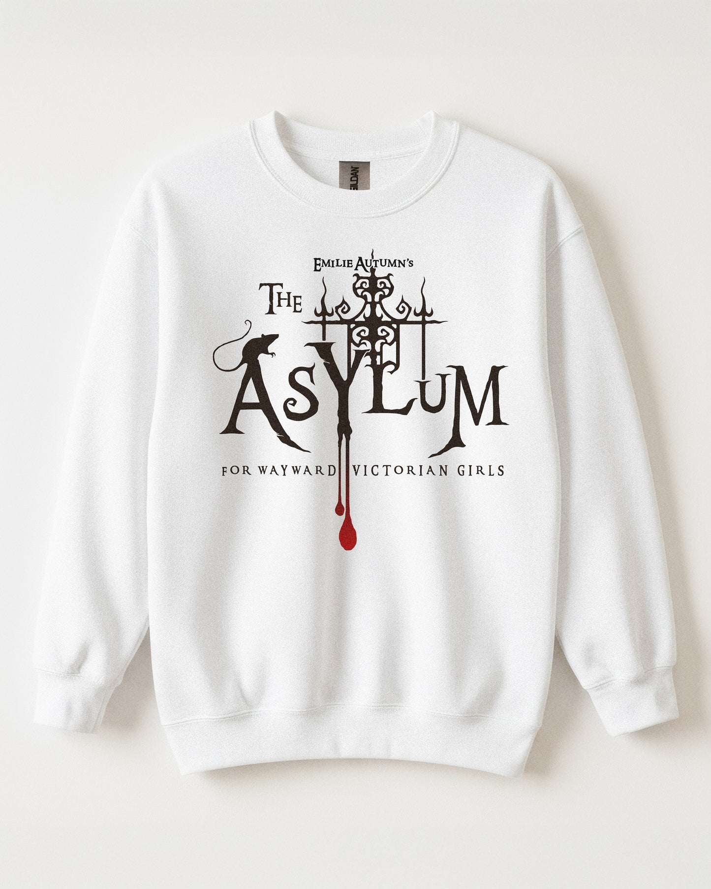Asylum Logo Sweatshirt - Double Sided