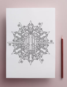 Asylum Coloring Book | Printable Version