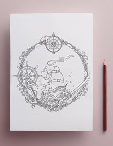 Asylum Coloring Book | Printable Version