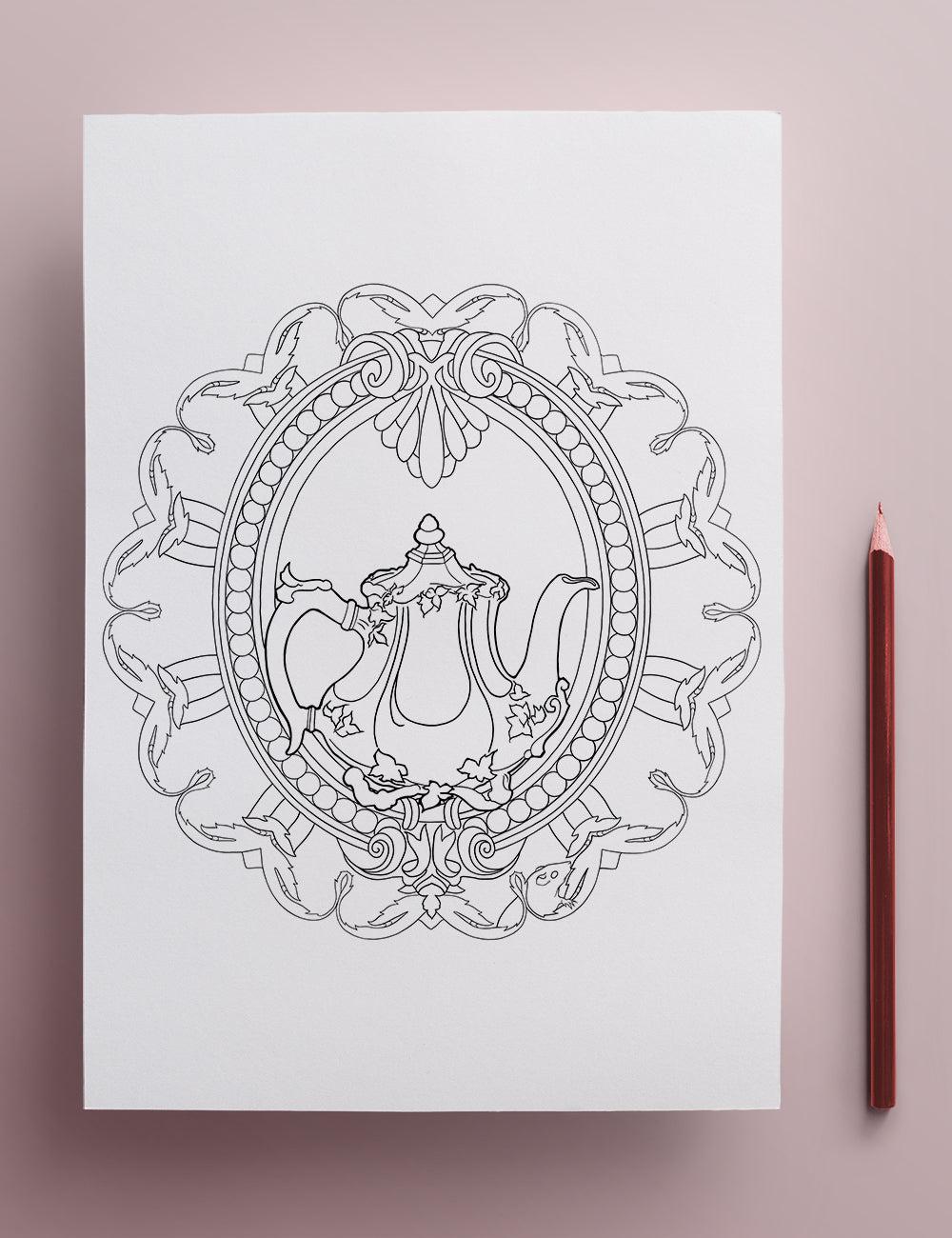 Asylum Coloring Book | Printable Version