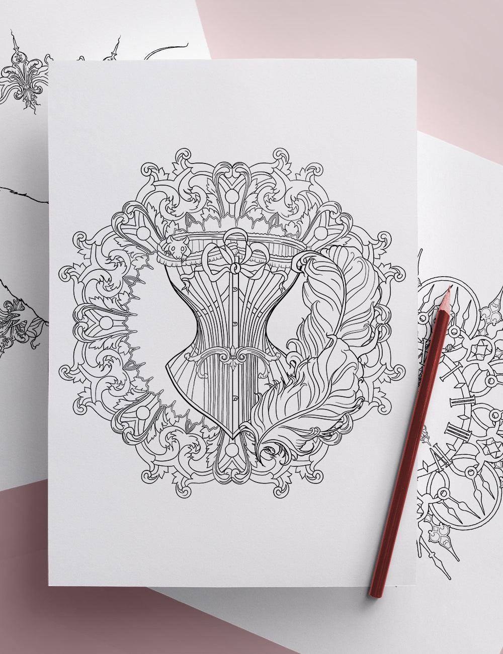 Asylum Coloring Book | Printable Version