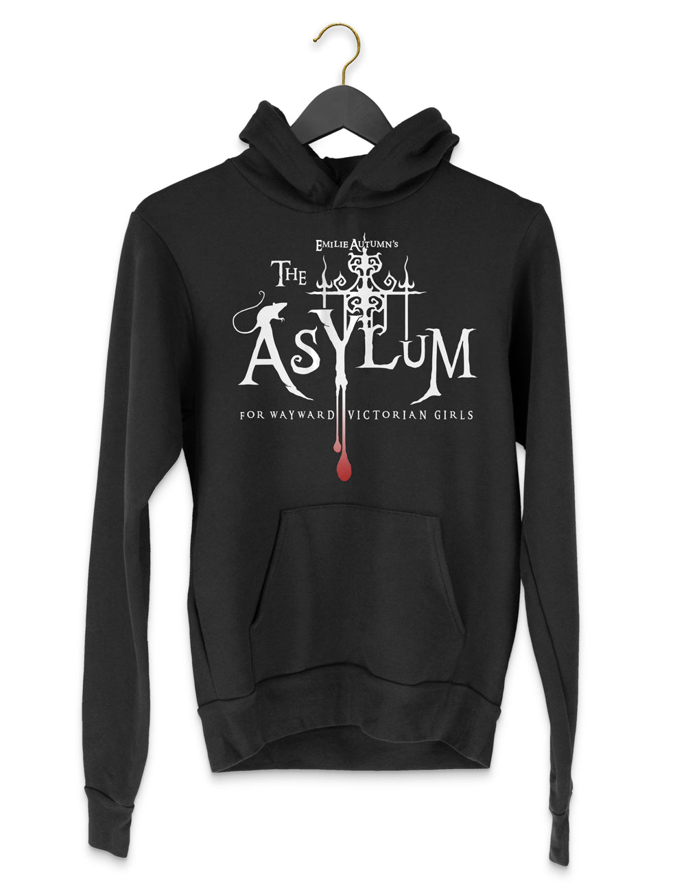 Asylum Logo Pocket Hoodie | Double Sided | Unisex