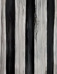 Asylum Wallpaper No. 1 - Original Painting on Canvas