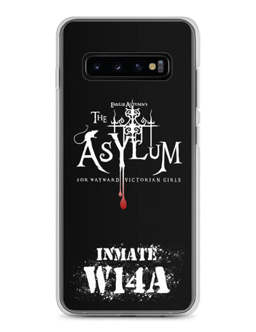 Striped Asylum Wallpaper Samsung Phone Case - The Asylum Emporium