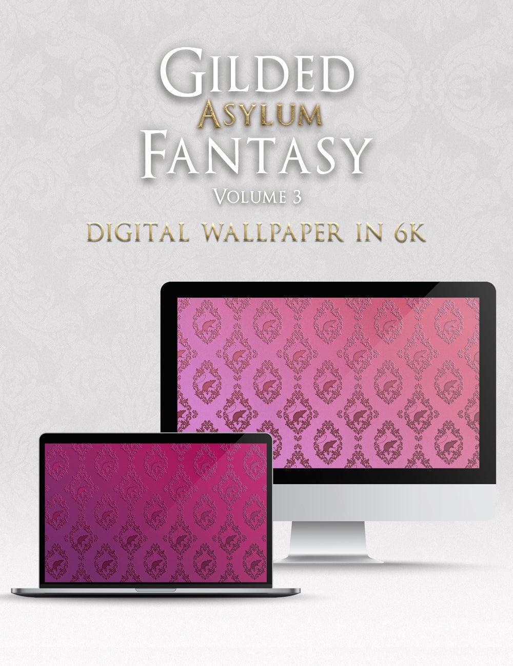 Gilded Asylum Fantasy 6K Wallpaper Pack - Vol. 3