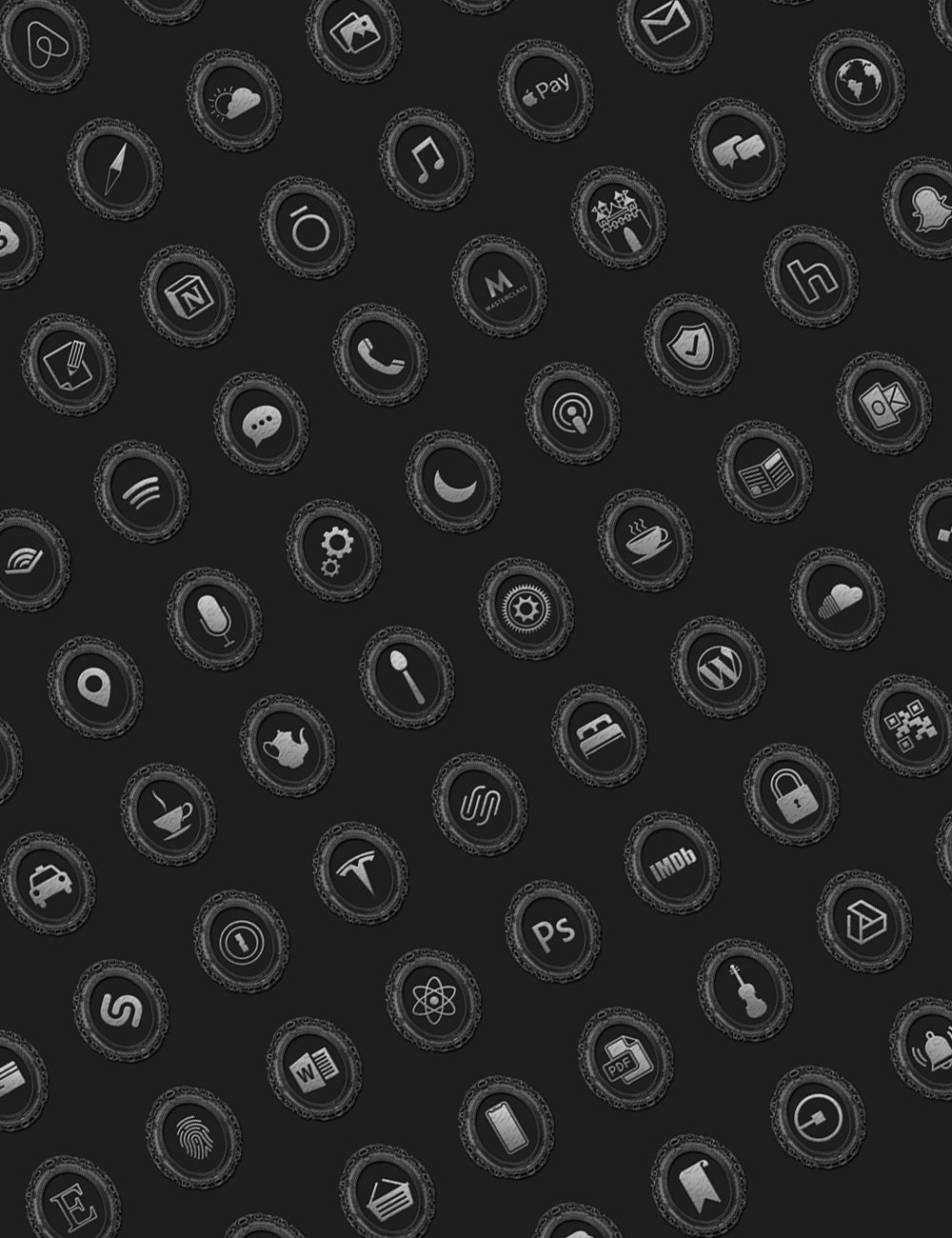 Rococo Gothic Theme iOS Icon Pack