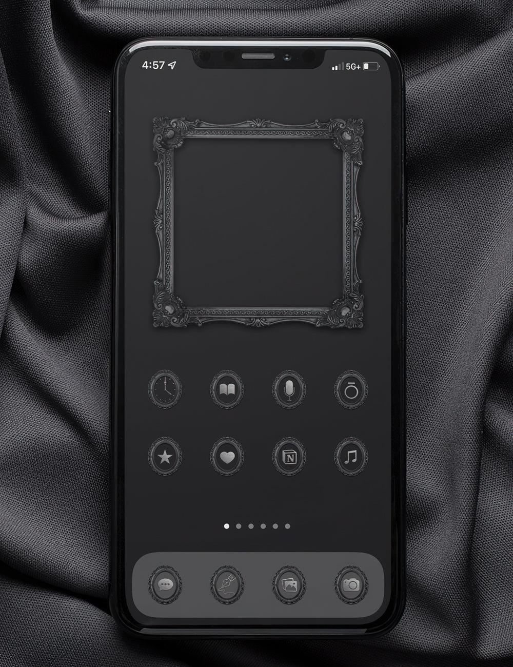 Rococo Gothic Theme iOS Icon Pack