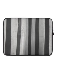 "Striped Asylum Wallpaper" Laptop Sleeve