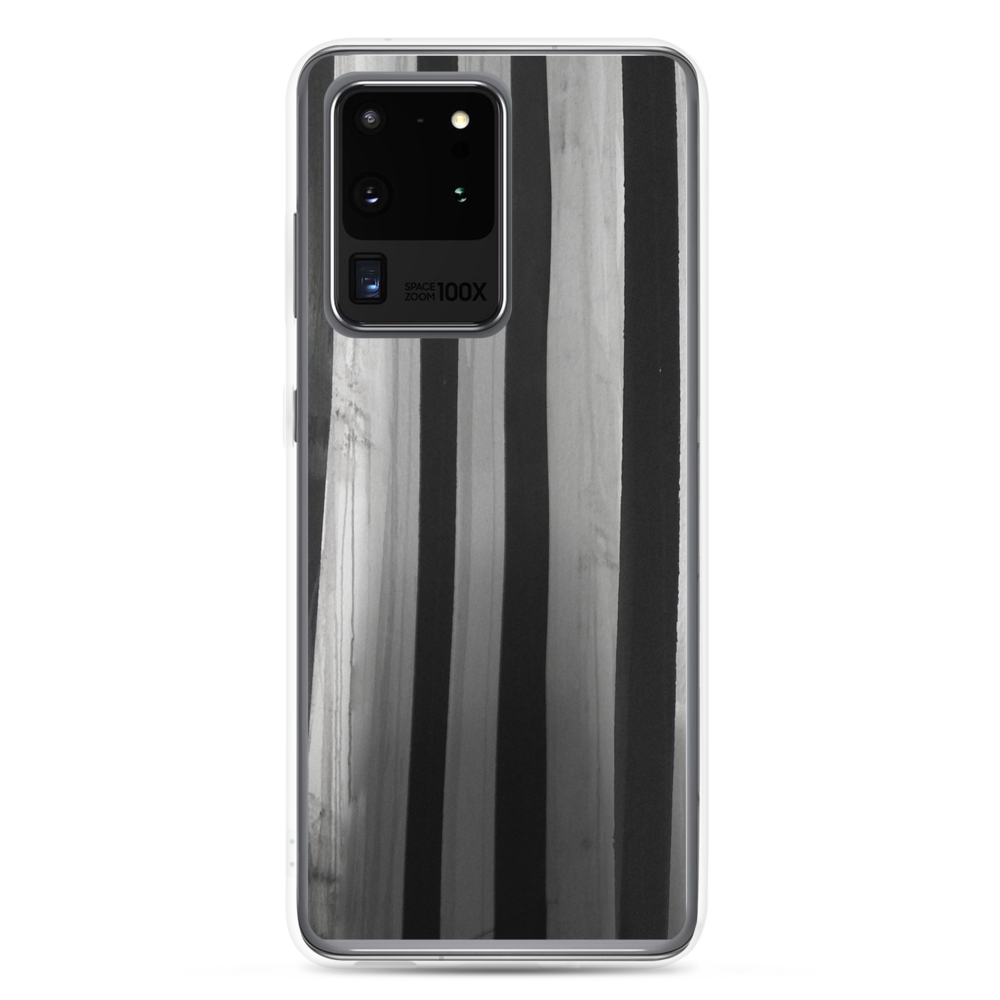 Striped Asylum Wallpaper Samsung Phone Case - The Asylum Emporium