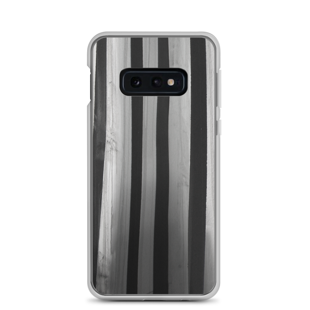 Striped Asylum Wallpaper Samsung Phone Case - The Asylum Emporium