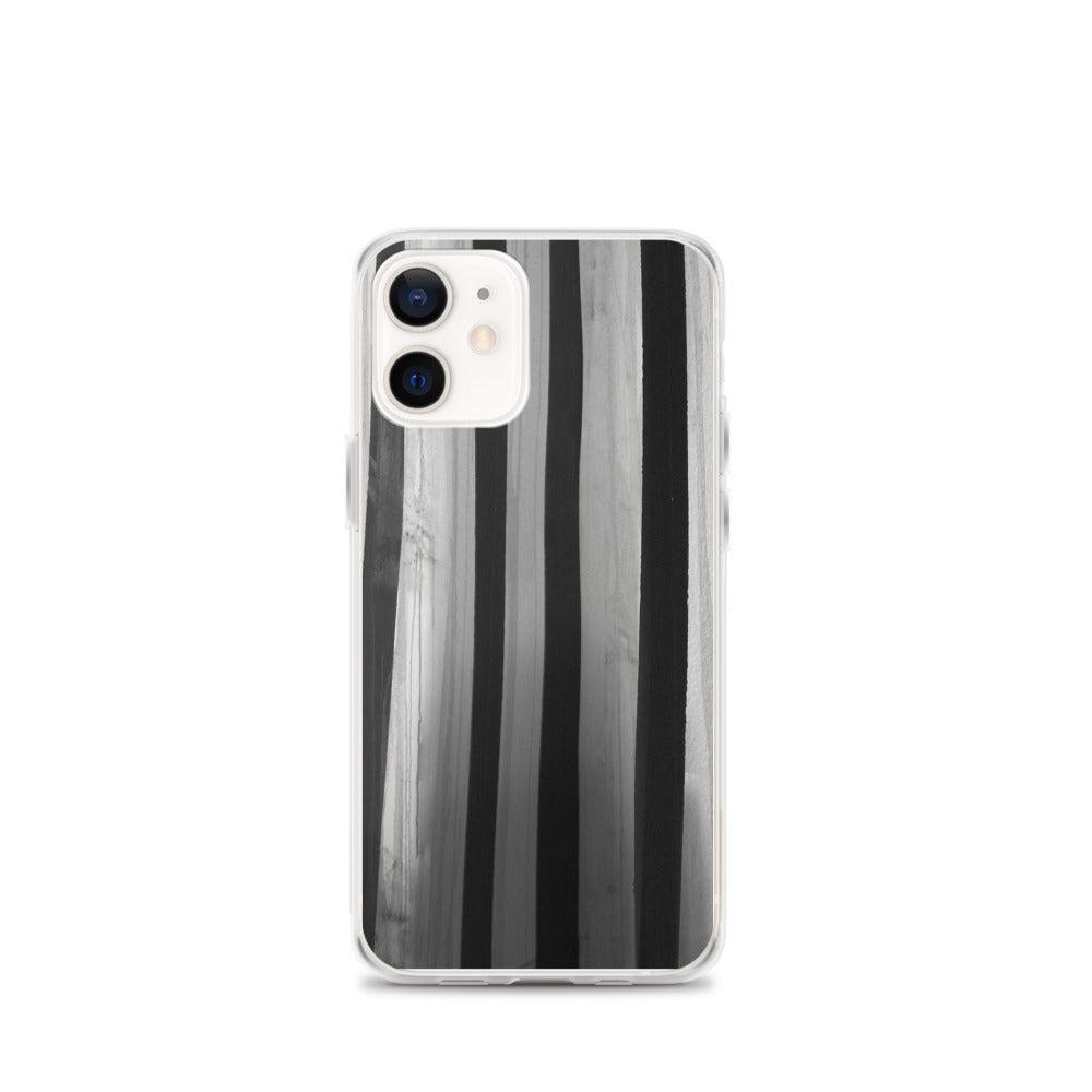 "Striped Asylum Wallpaper" iPhone Case