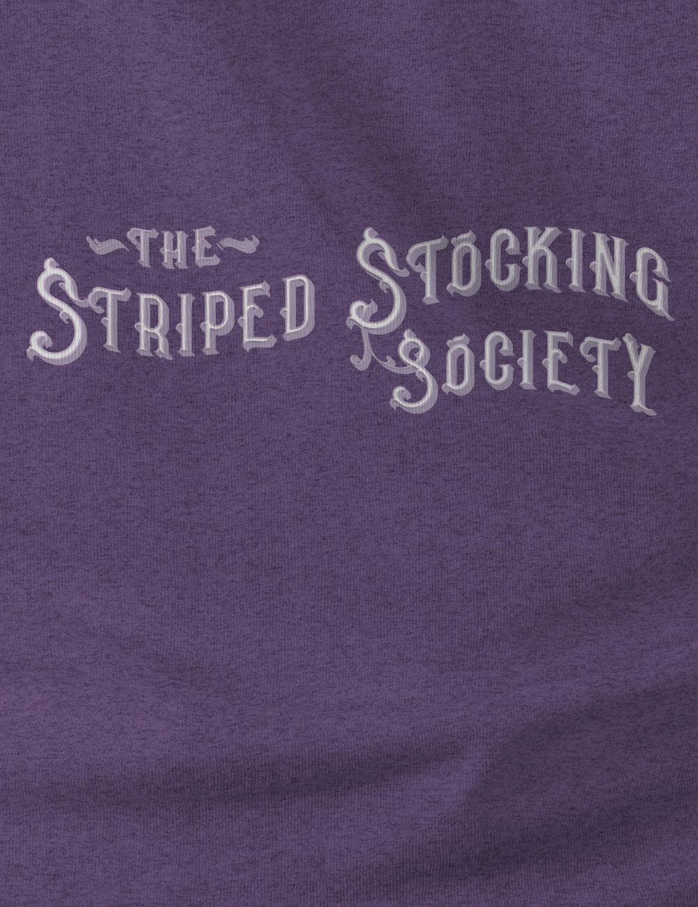 Striped Stocking Society TriBlend Premium Tee | Double Sided | Unisex