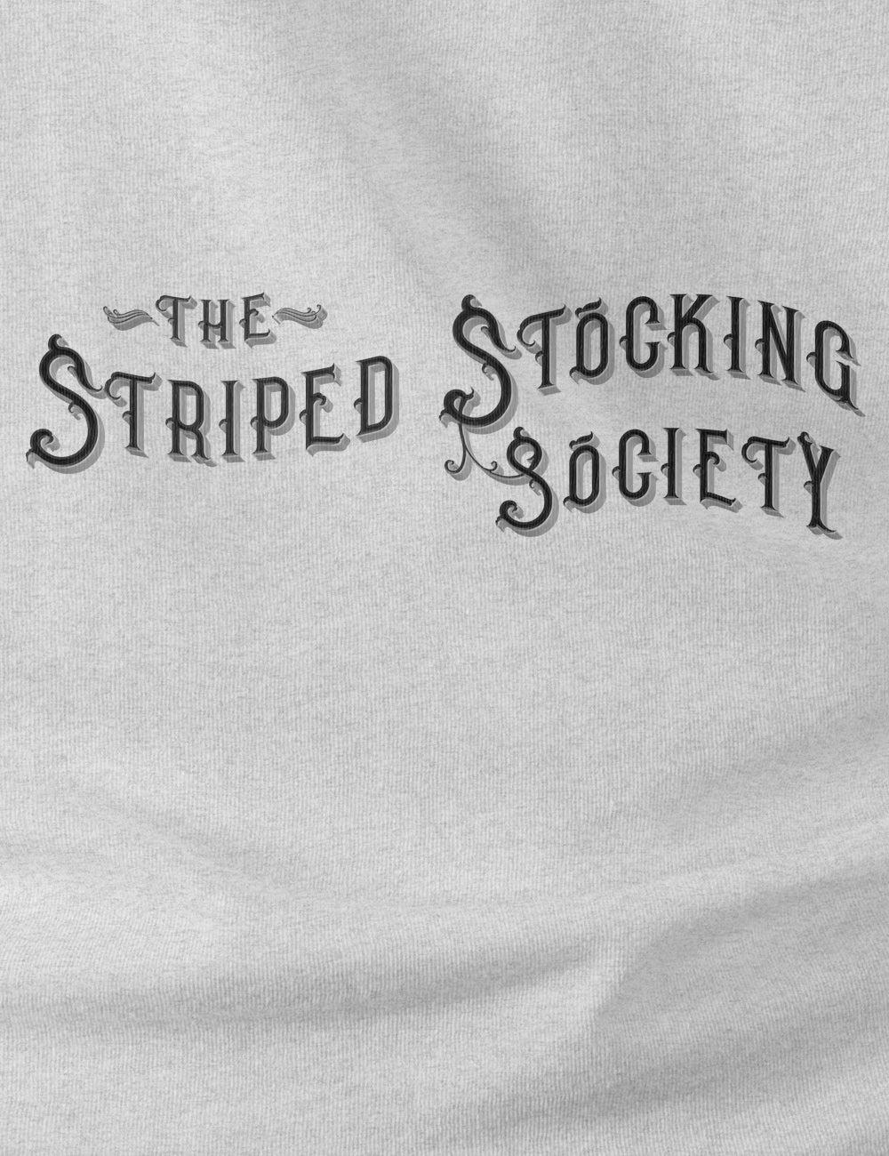 Striped Stocking Society TriBlend Premium Tee | Double Sided | Unisex