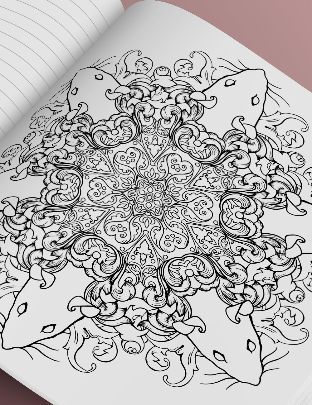 The Asylum Coloring Book