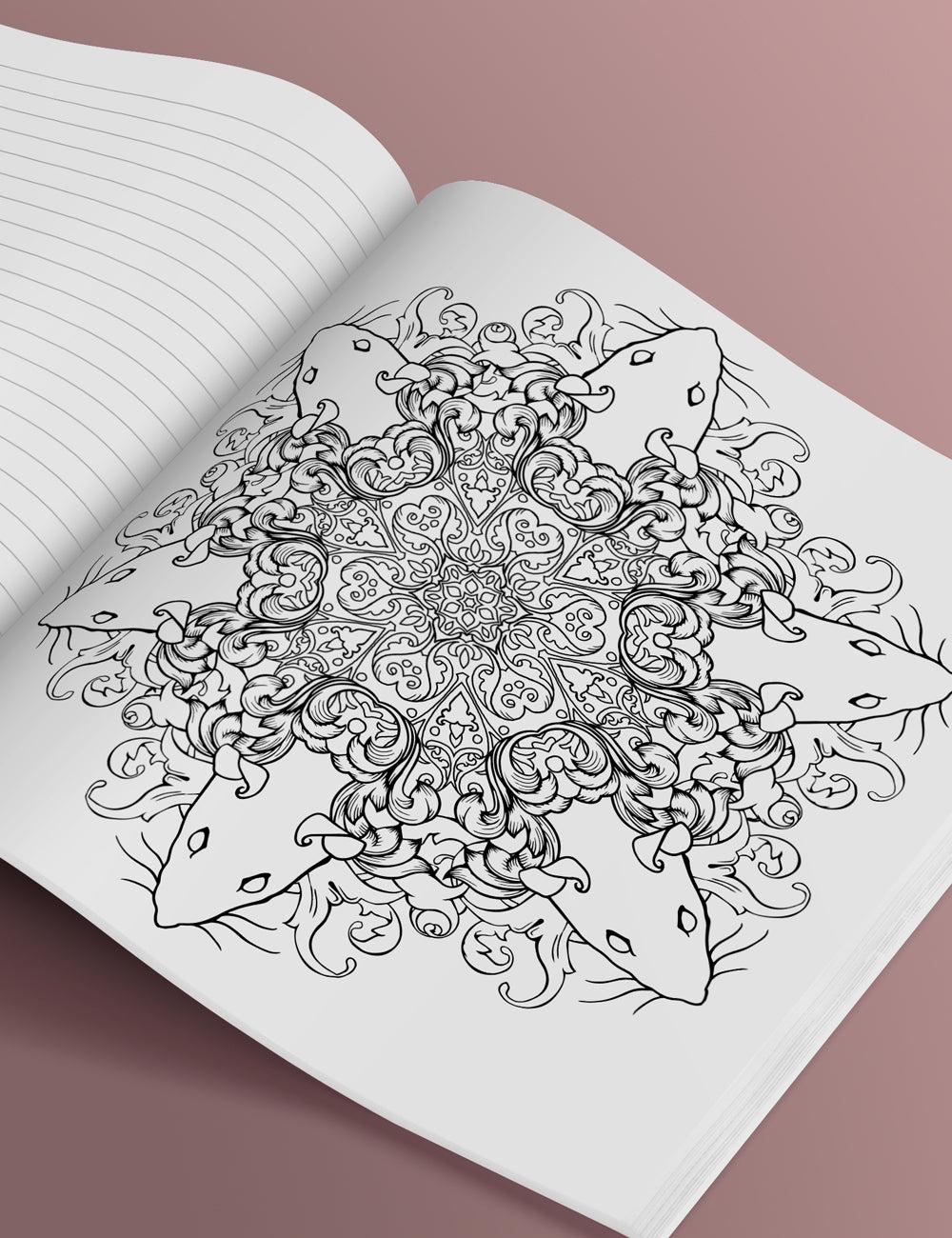 The Asylum Coloring Book