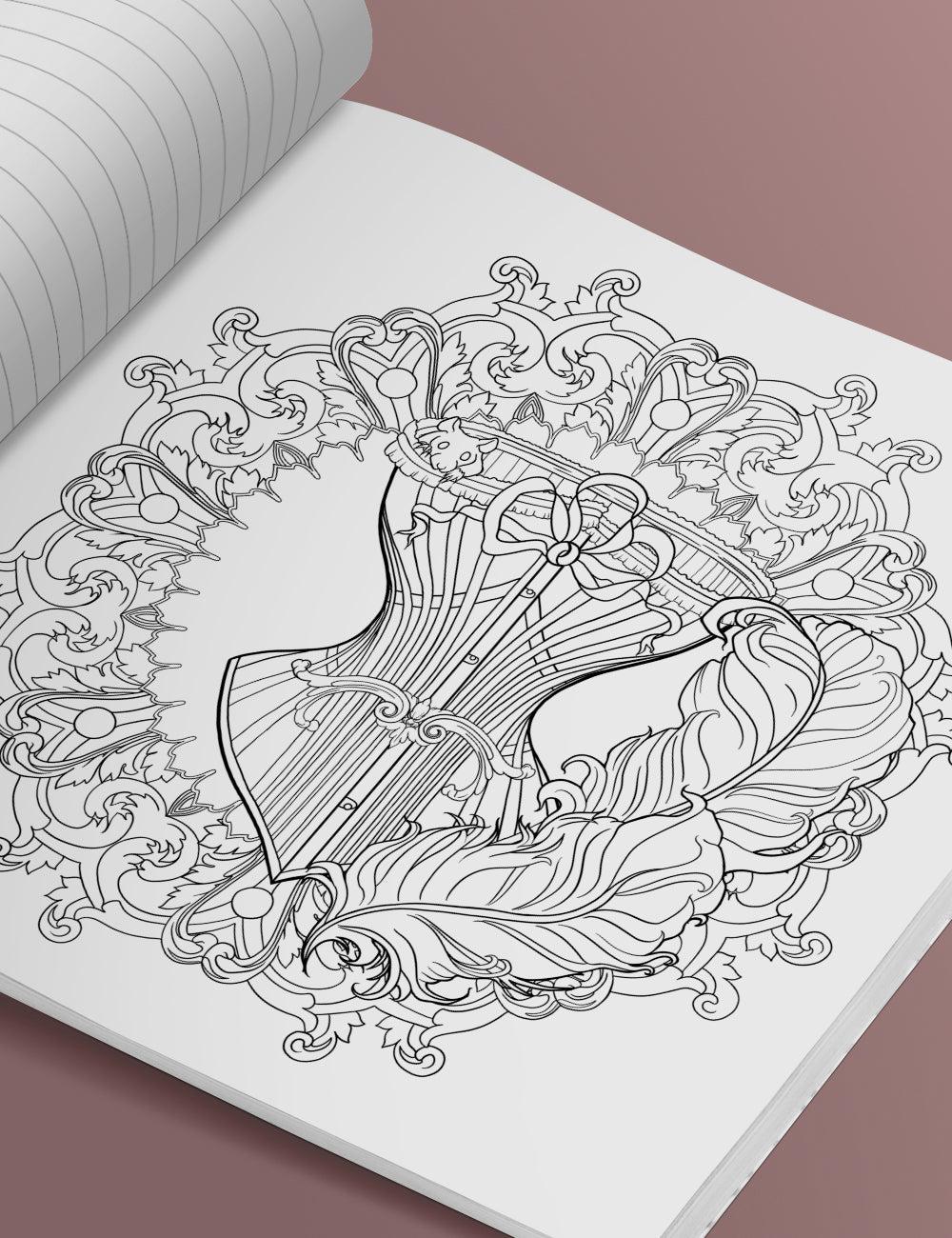 The Asylum Coloring Book