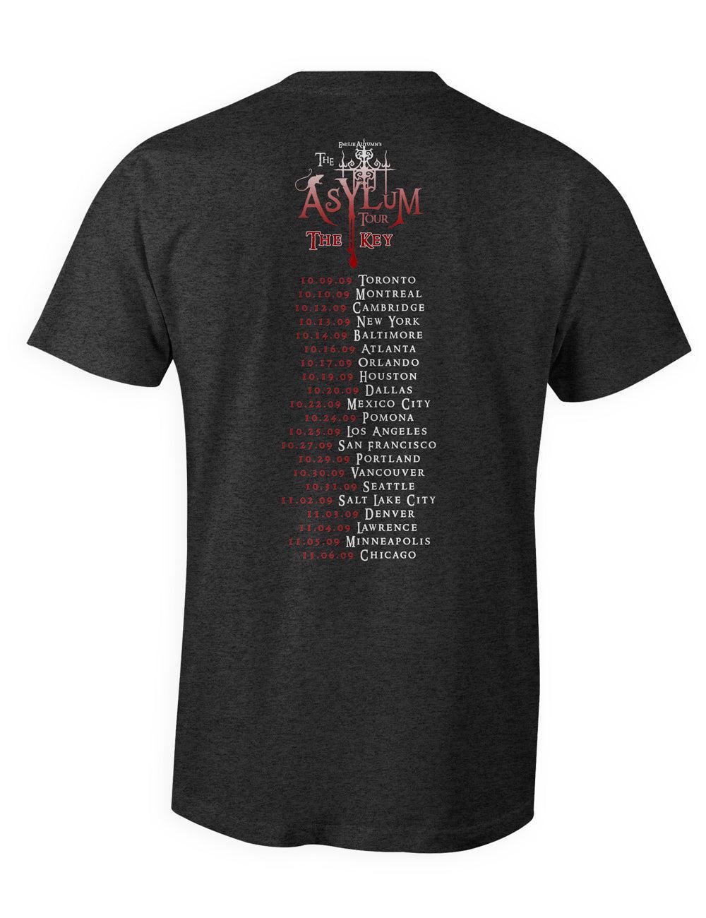 The Key North/South American Tour 2009 Tri-Blend Premium Tee | Double Sided | Unisex