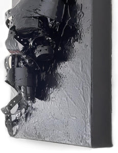 You'll Be Just Fine - Sculptural Mixed Media Canvas