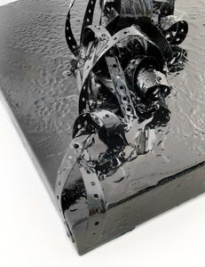 You'll Be Just Fine - Sculptural Mixed Media Canvas